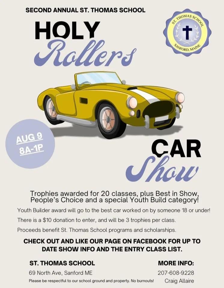 Holy rollers car show