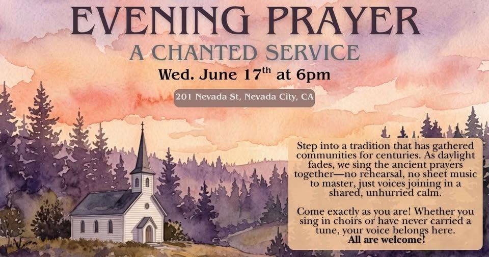 Evening Prayer - a Chanted Service