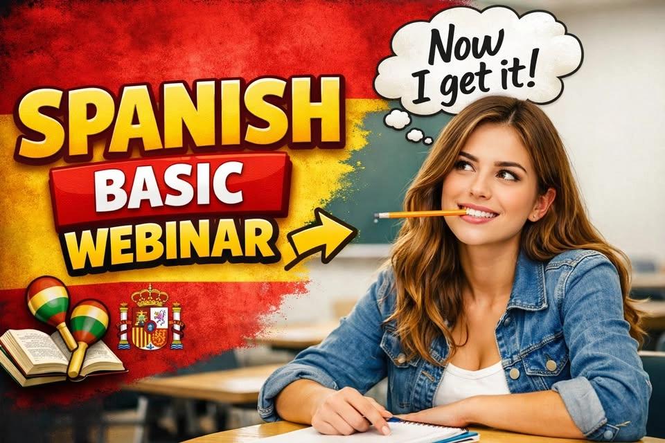 FREE Spanish Webinar for Beginners