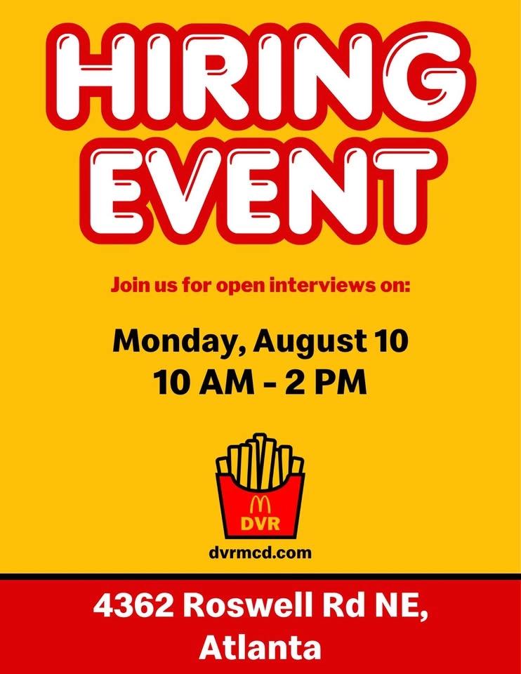 Hiring Event