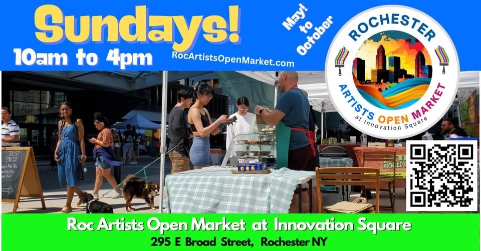 Roc Artists Open Market at Innovation Square