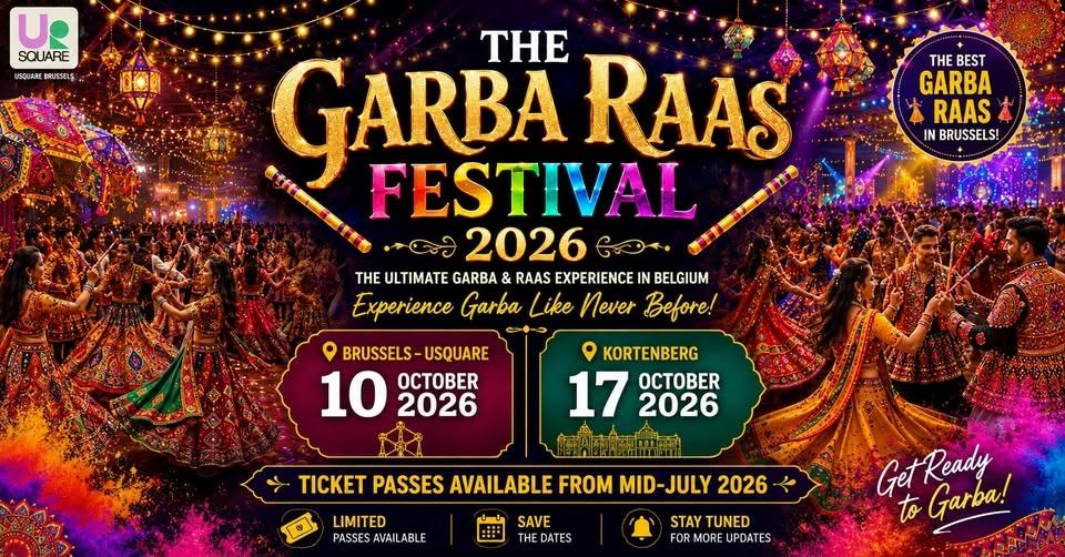 The Garba Raas Festival Brussels