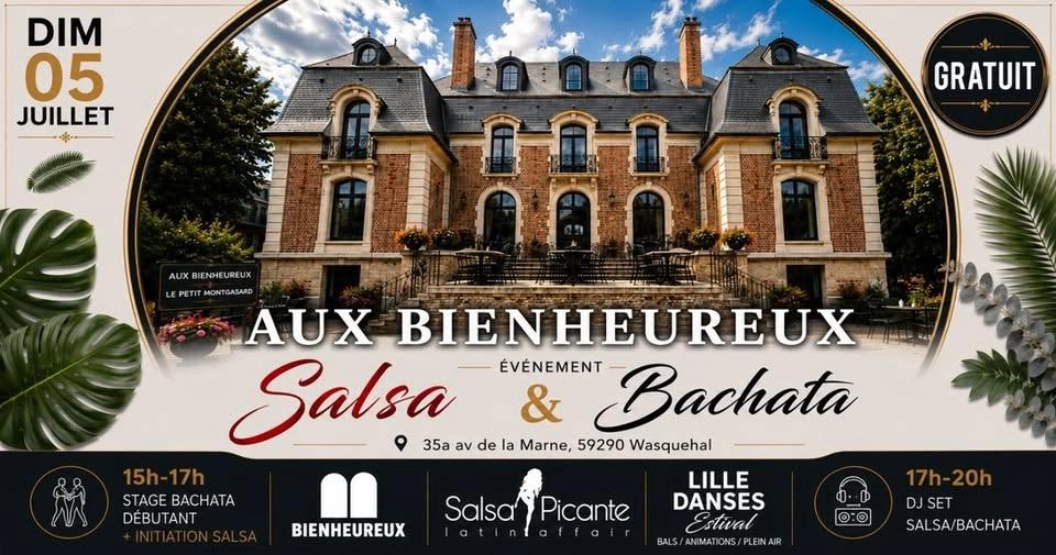 💃 Salsa Bachata en Plein Air sous une Tente Berbère | Aux Bienheureux Wasquehal