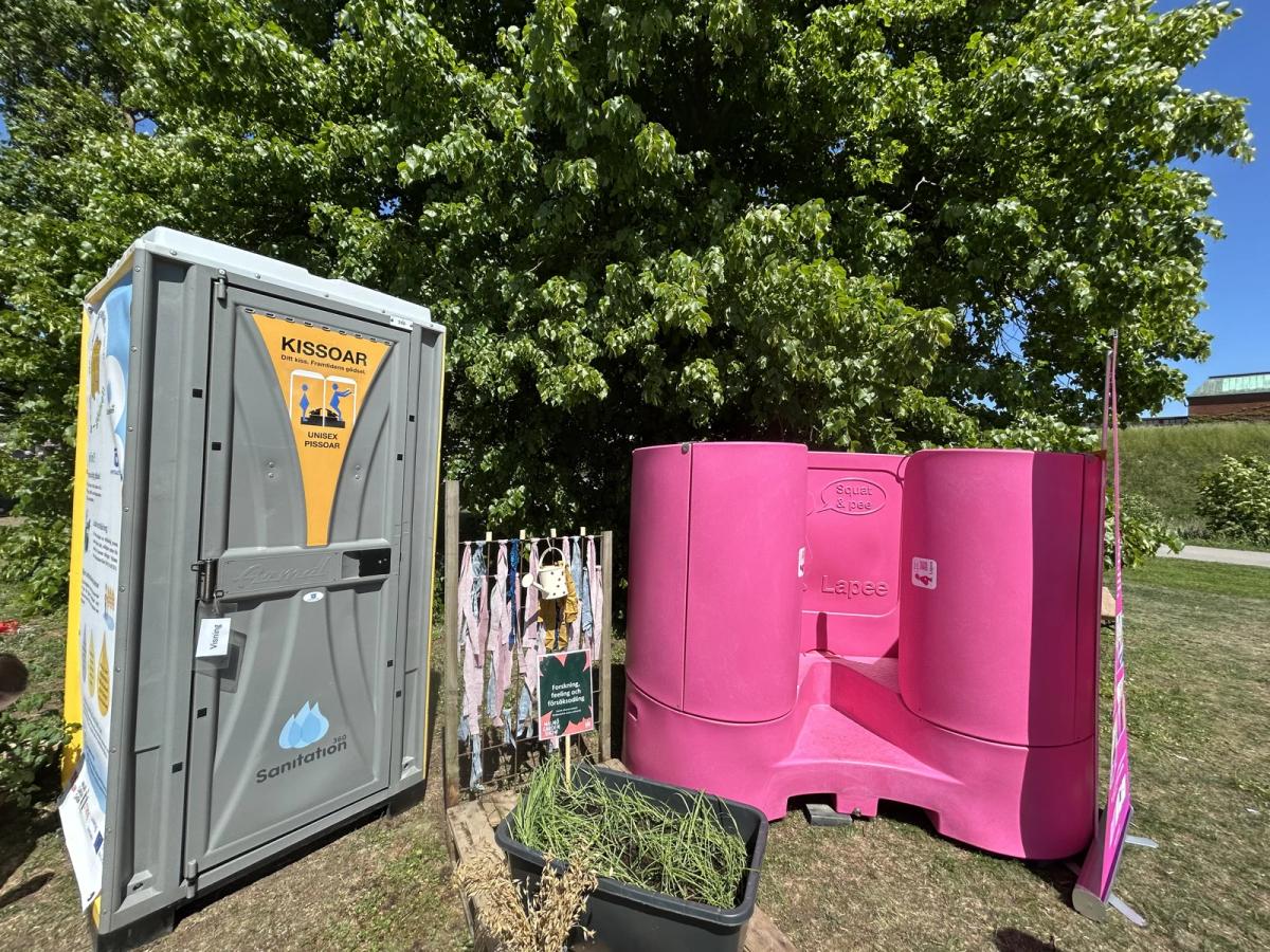 Utställning: Guldvatten till nästa nivå - kissa för framtiden med Sanitation360 och partners (SE/DK)