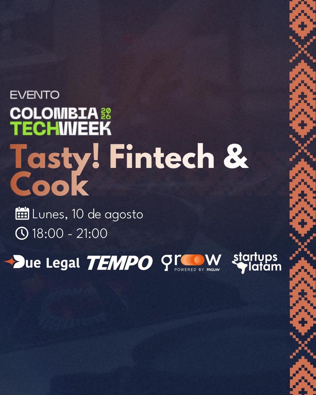 Tasty! Fintech & Cook