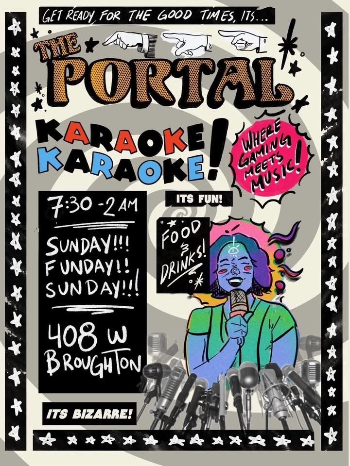 Karaoke Night @ The Portal Arcade Bar