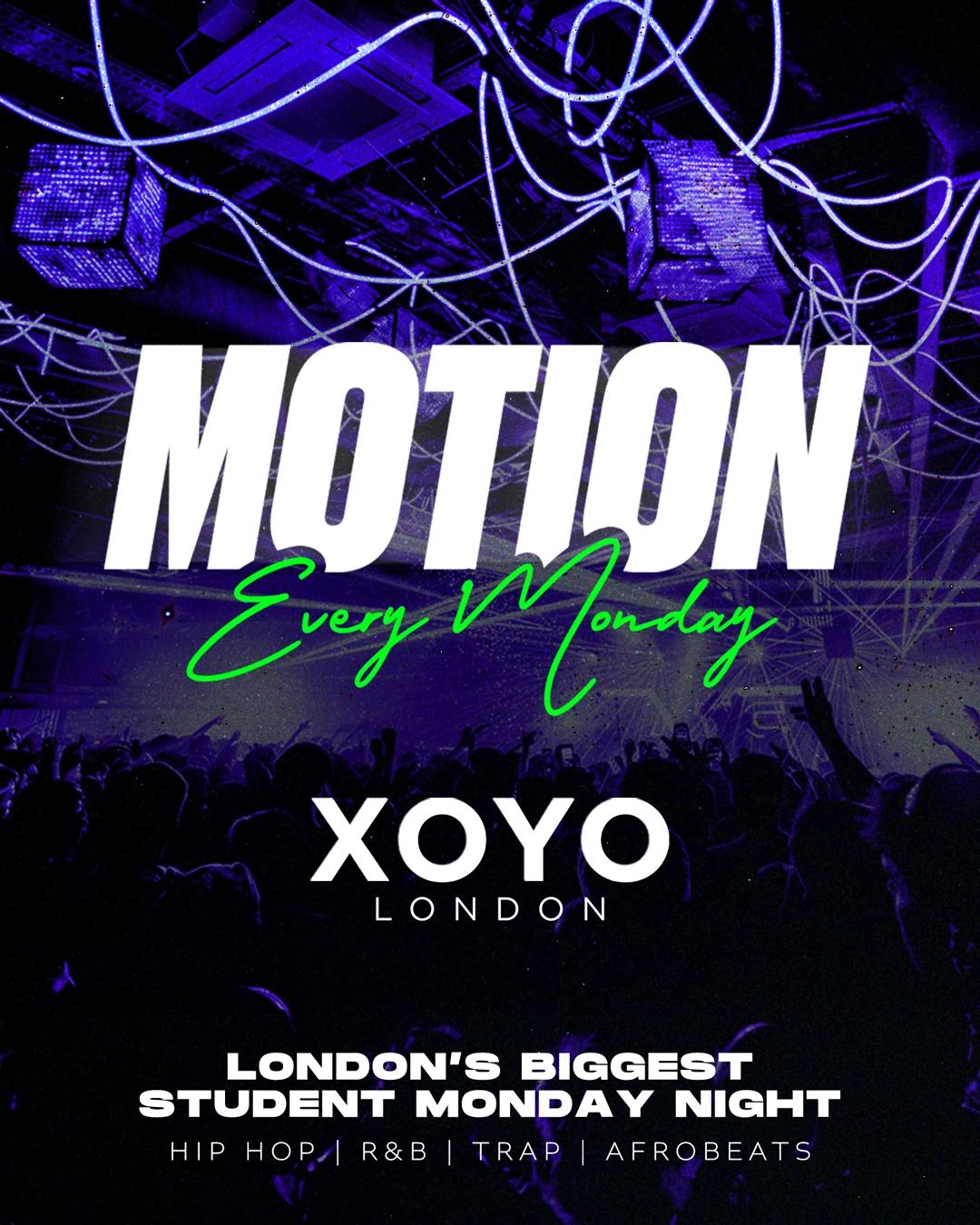 MOTION Every Monday