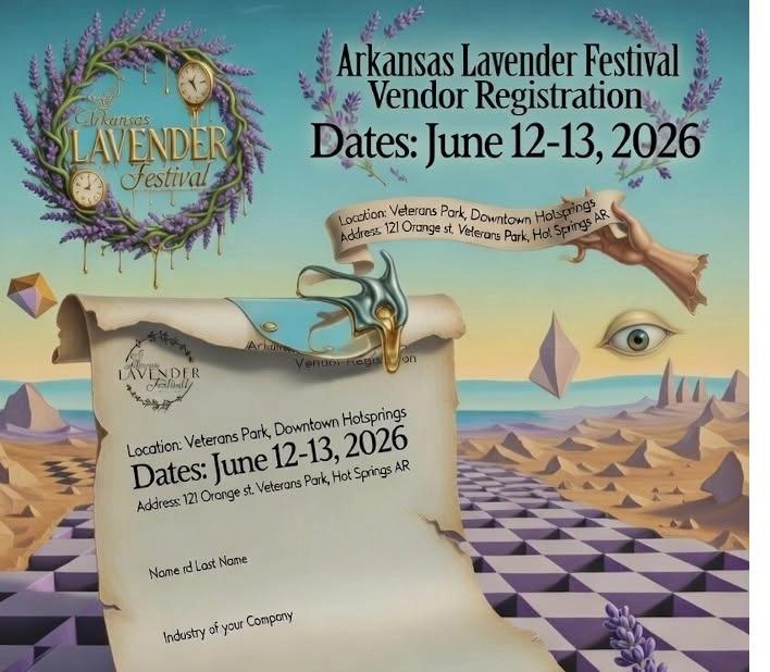 Arkansas Lav. Festival 5th Yr. NOW MOVED TO FALL