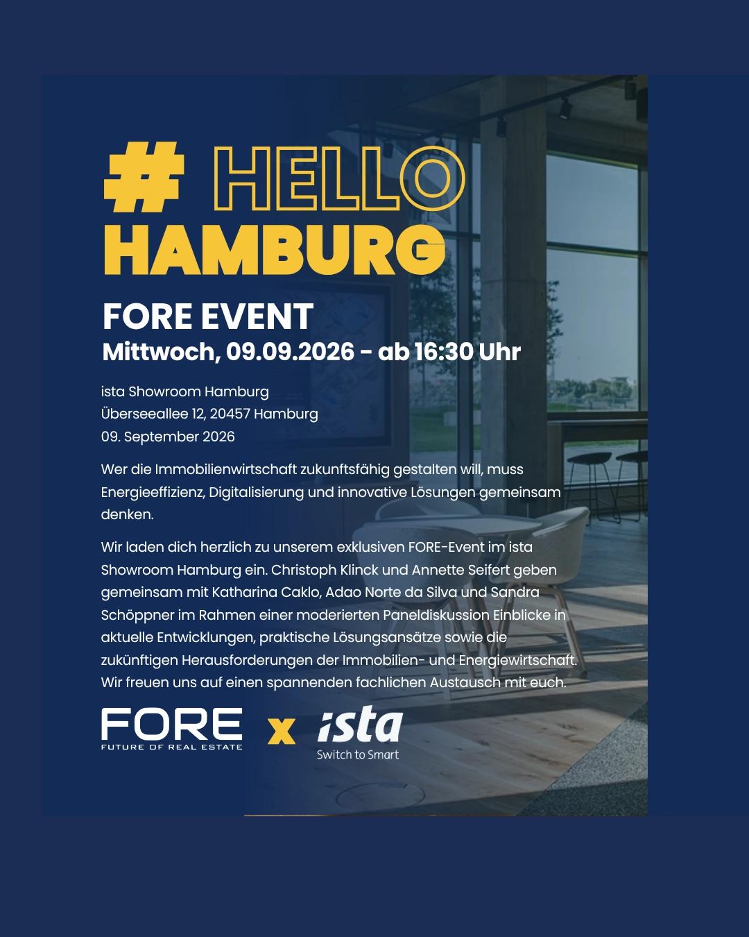 Fore x ista Showroom Hamburg