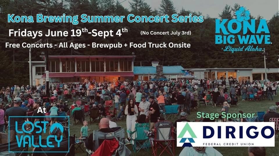 Kona Big Wave Summer Concert Series at Lost Valley