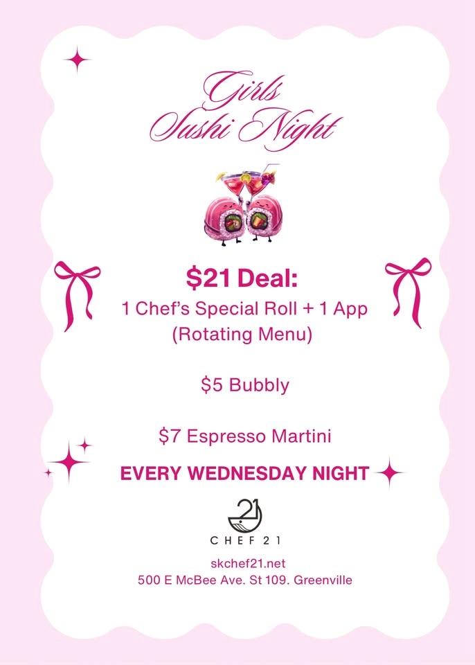 Girls Sushi Night