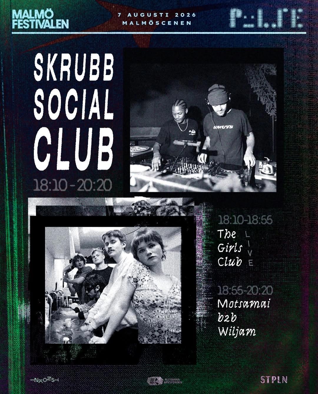 Skrubb Social Club at Malmöfestivalen