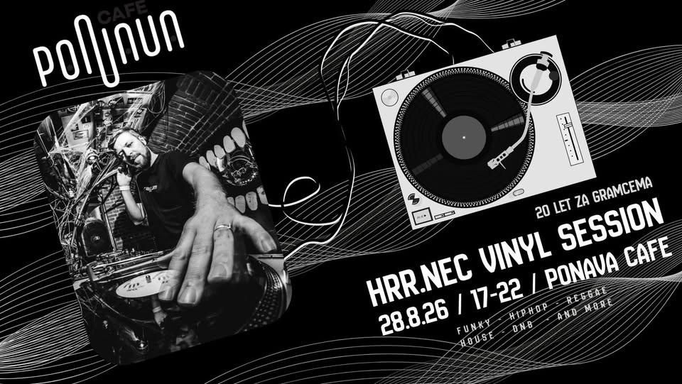HRR.NEC VINYL SESSION // PONAVA