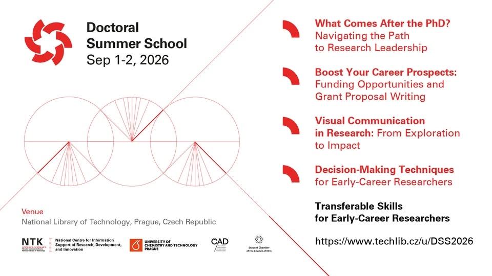 Register for Doctoral Summer School 2026 at NTK 🎓