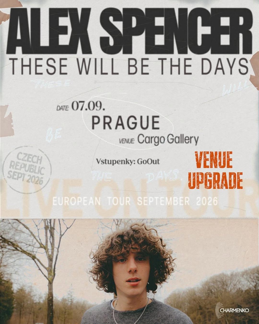 Alex Spencer – These Will Be The Days (European Tour)