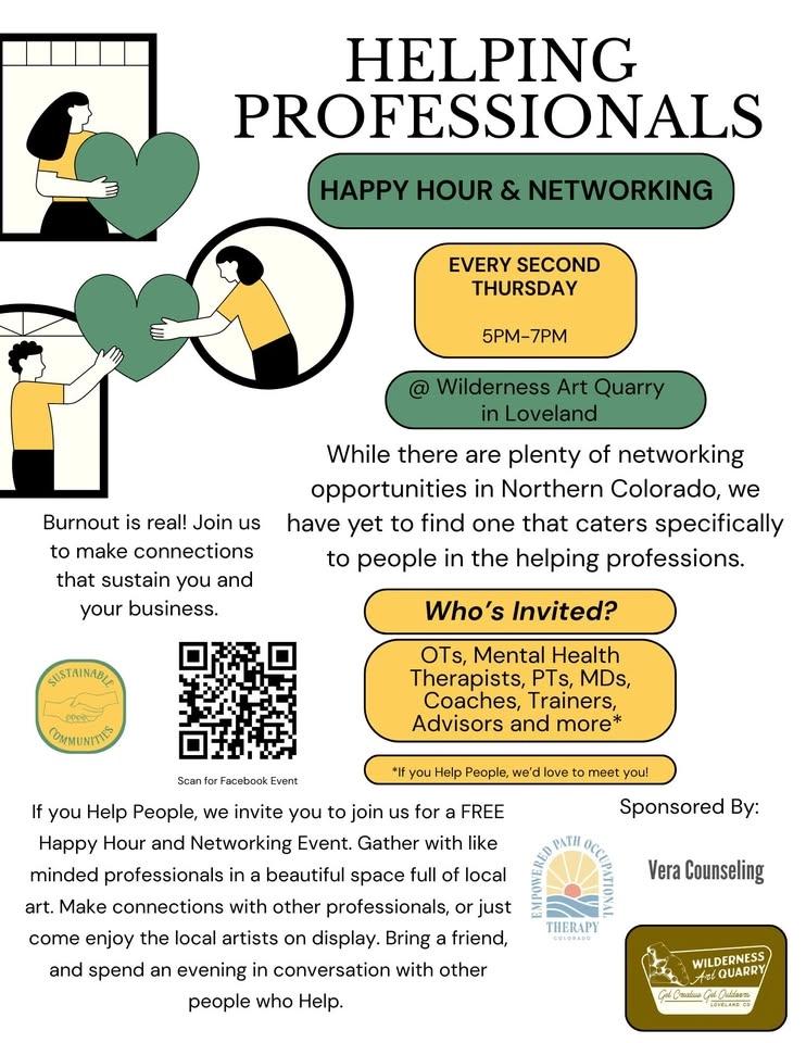 Second Thursday Helping Professionals Networking & Happy Hour