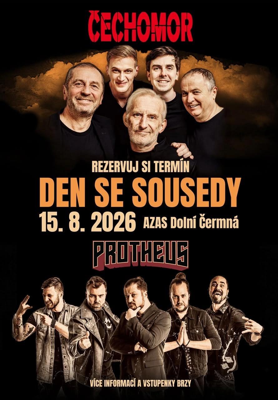 DEN SE SOUSEDY 2026 | Čechomor, Protheus