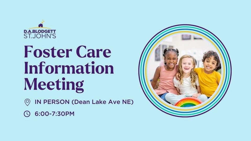 Foster Care Information Meeting - In Person