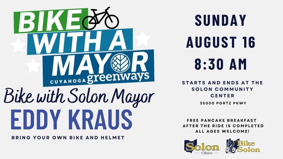 City of Solon | Bike With a Mayor
