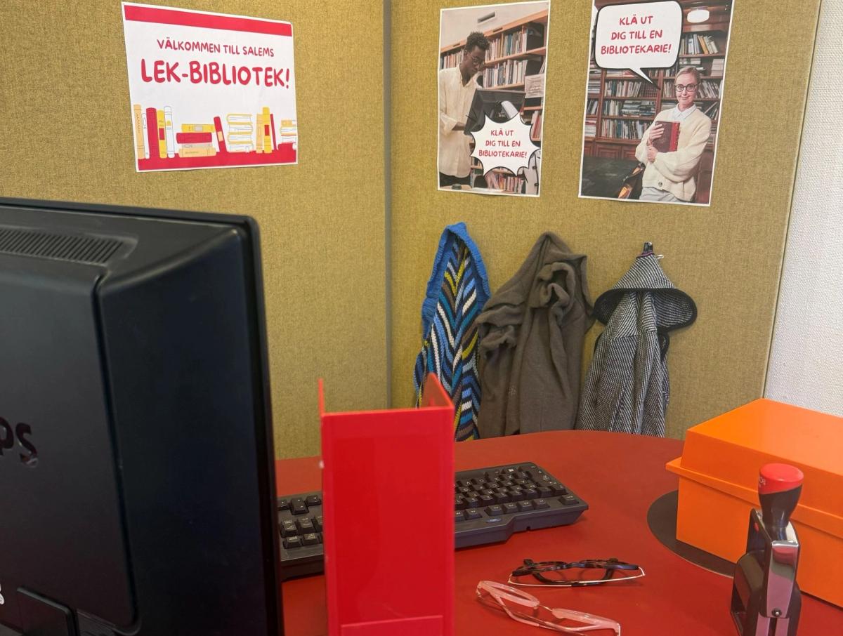 Lek-bibliotek!