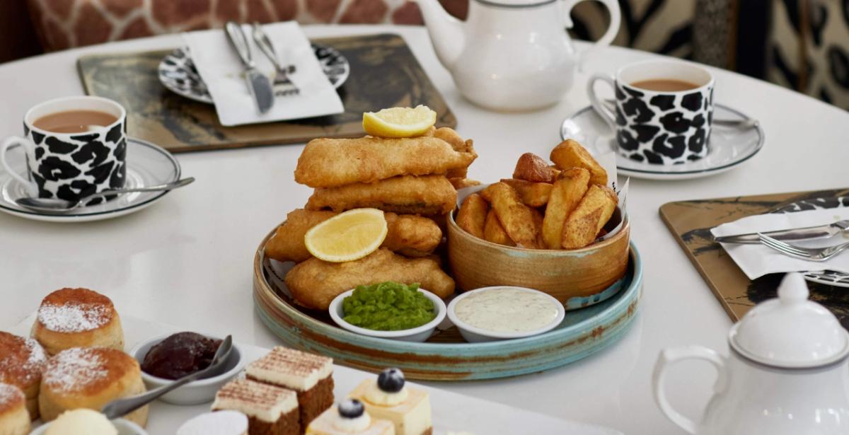 'Chip Shop' Fish and Chips Afternoon Tea