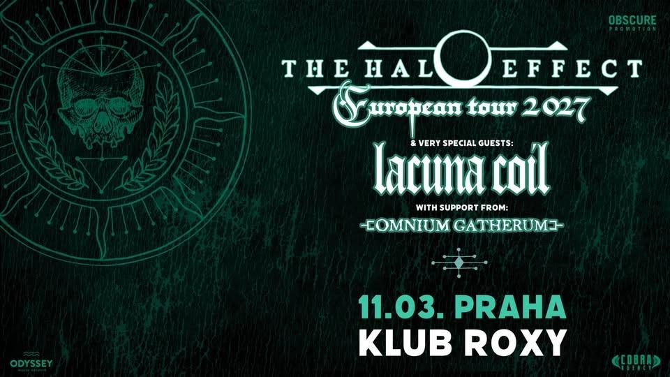 THE HALO EFFECT, LACUNA COIL, OMNIUM GATHERUM - Praha