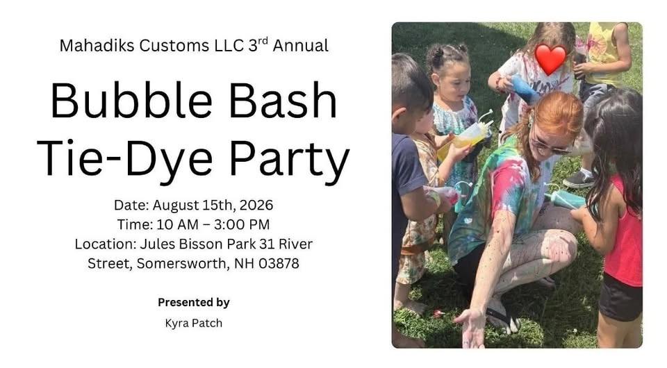 Come see the cows at Bubble bash