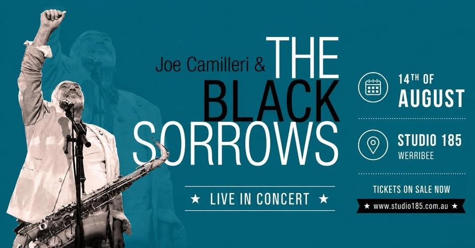 Joe Camilleri & The Black Sorrows at Studio 185 (Werribee)
