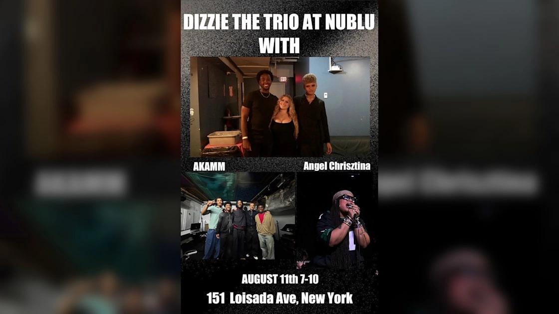 Dizzie The Trio W/ Akamm & Angel Chrisztina