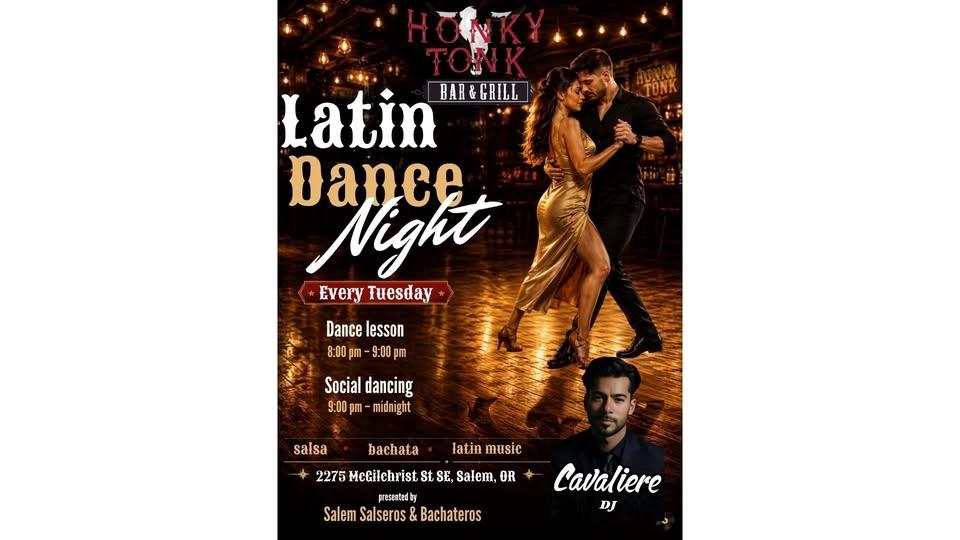 Latin Dance Night at Honky Tonk Tuesdays!