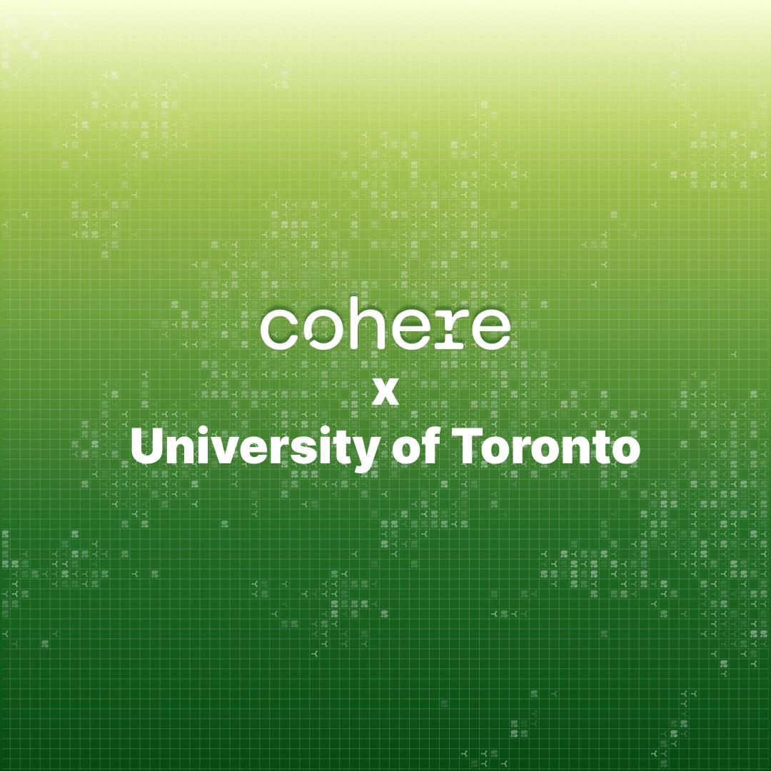 Cohere @ UofT: AMA with Aidan Gomez
