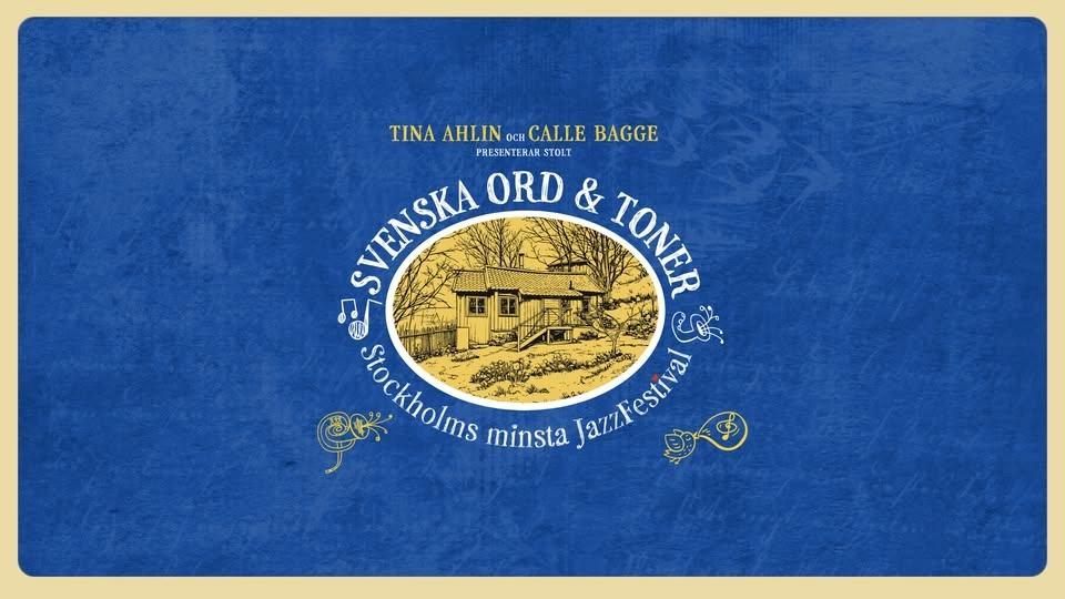 Premiär för Svenska Ord & Toner - Stockholms minsta jazzfestival!
