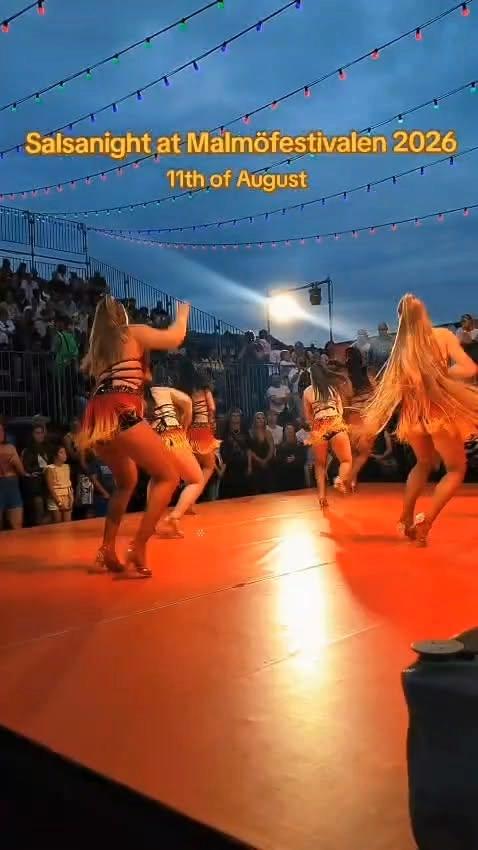 Salsa night at Malmöfestivalen 2026