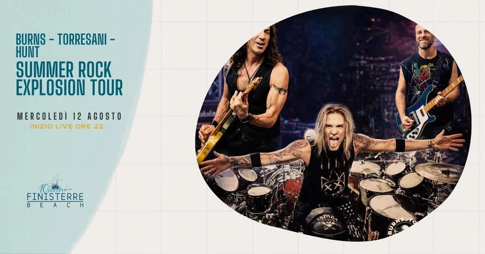 Burns - Torresani - Hunt - Summer Rock Explosion Tour