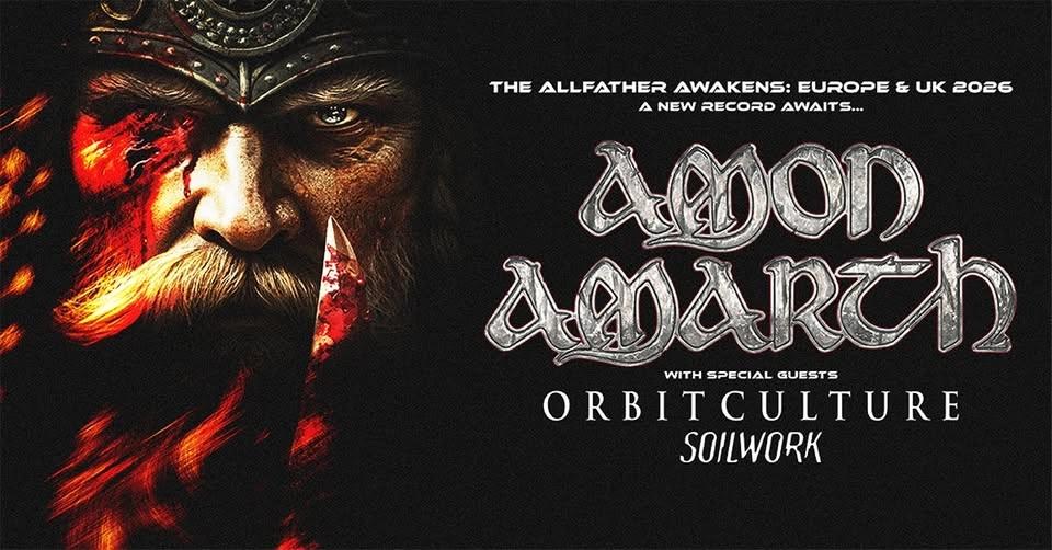 Amon Amarth | The Allfather Awakens: Europe & UK 2026 | Berlin