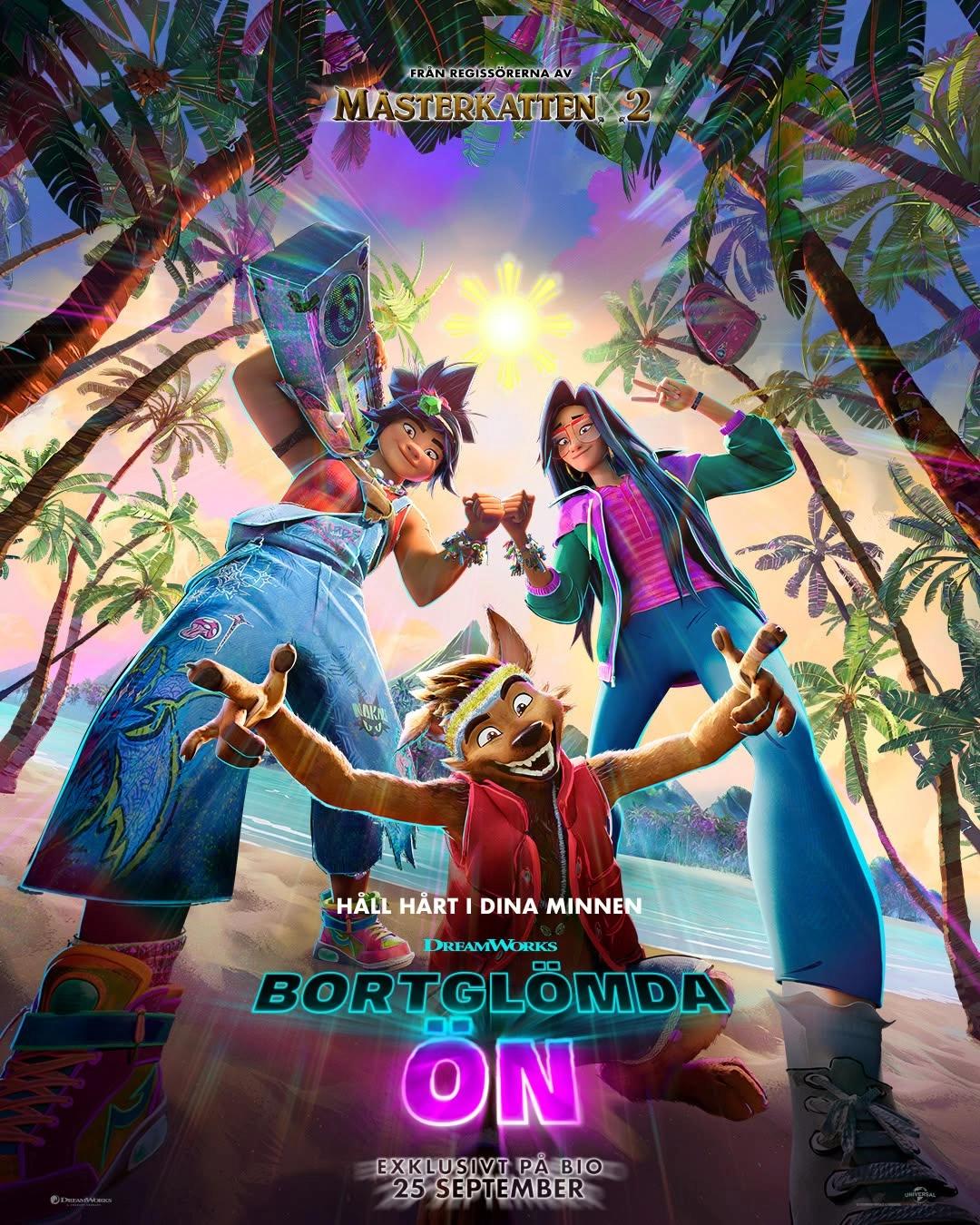 Bortglömda ön - Filmpremär