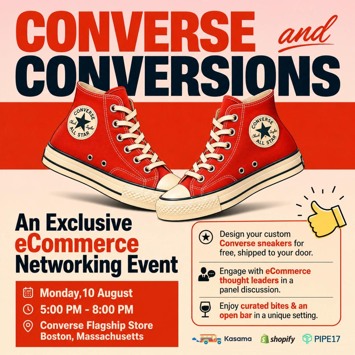 Converse and Conversions - Create a free pair of custom Converse!