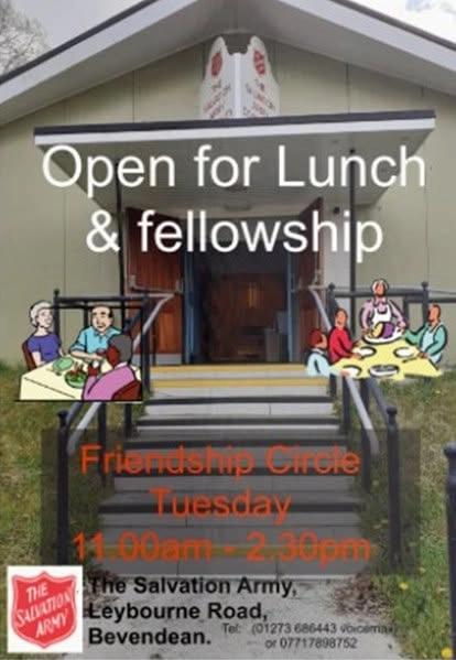 Frienship Circle Lunch Club & Fellowhip