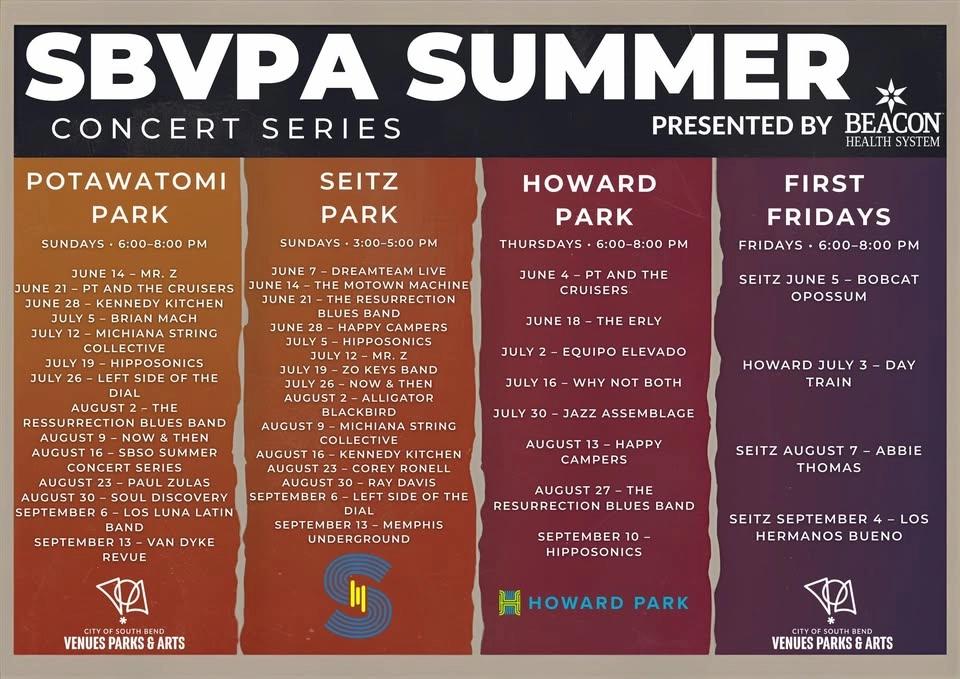 Potawatomi Park Summer Concert Series