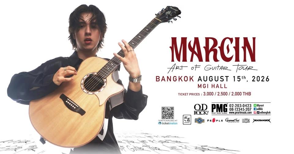 MARCIN – Art Of Guitar Tour Live in Bangkok