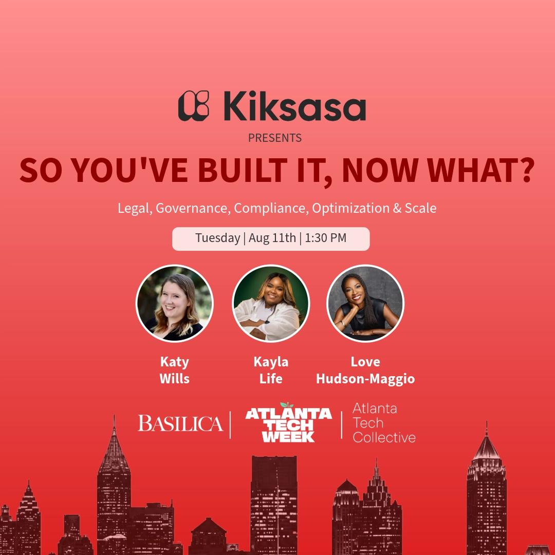 So You've Built It, Now What Panel #ATLTechWeek