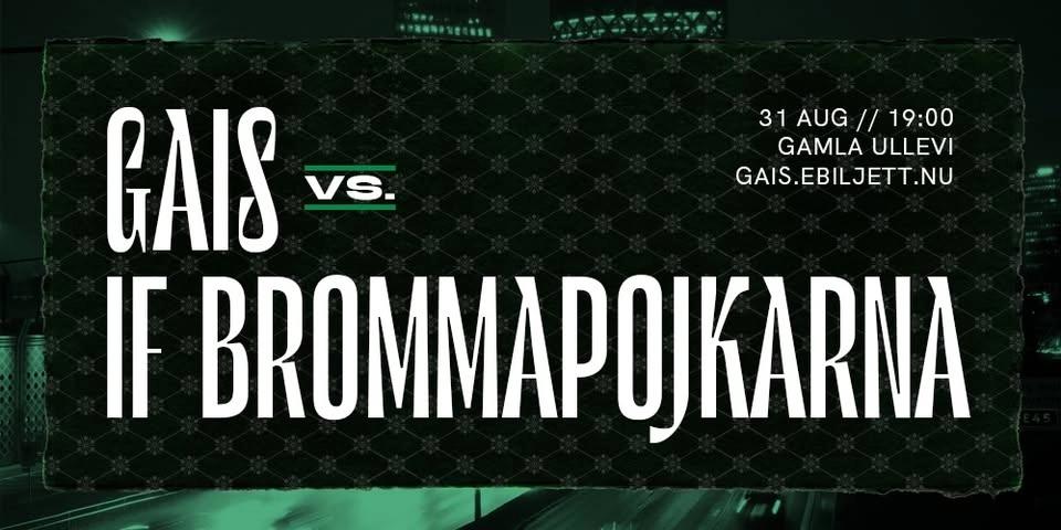 GAIS – Fotbollsallsvenskan 2026