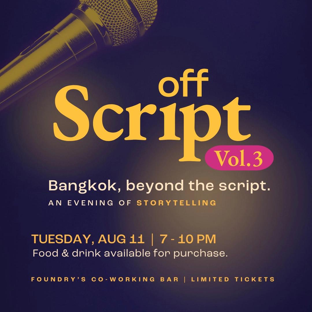 Off Script - An Evening of Storytelling