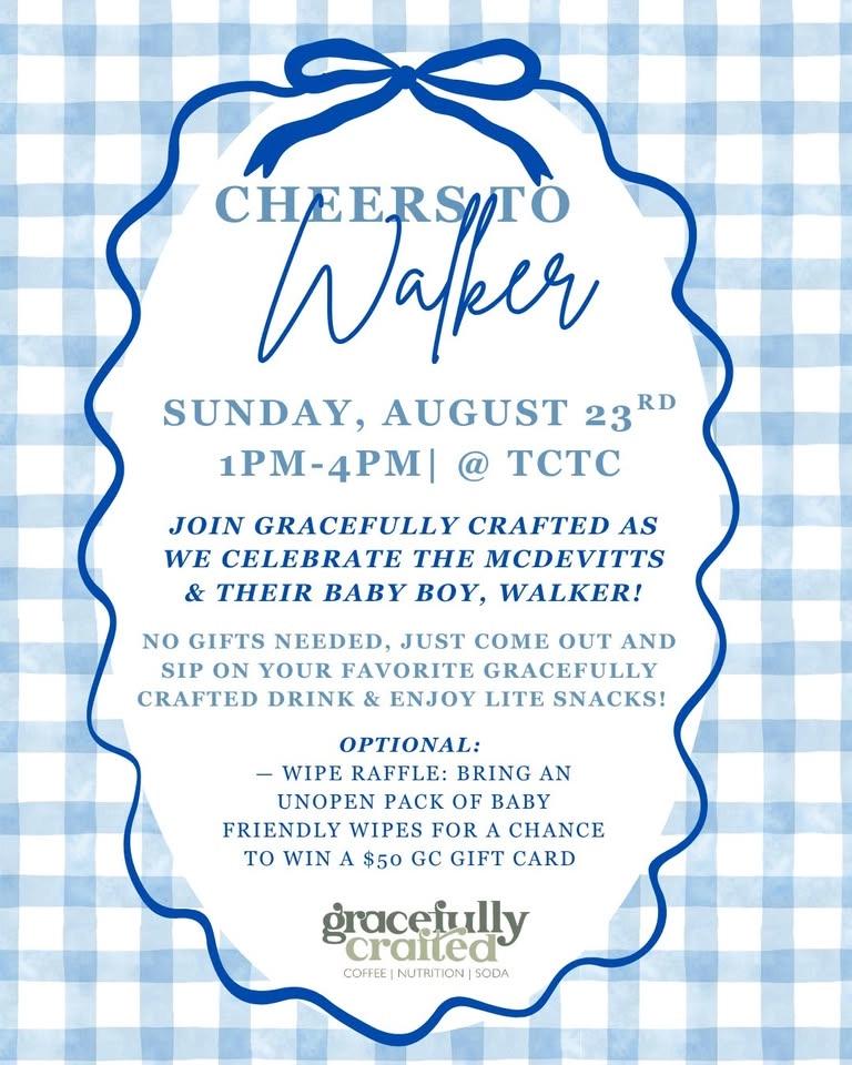 Cheers to Walker!