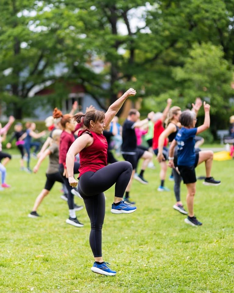 Gratis träning med Friskis i Skytteparken 🌳