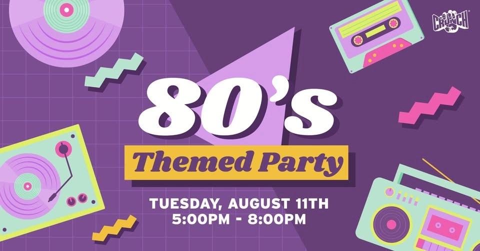 🎸 80s-Themed Mid-Month Party