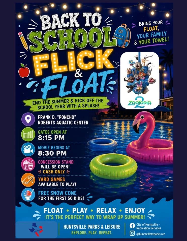 Back to School Flick & Float