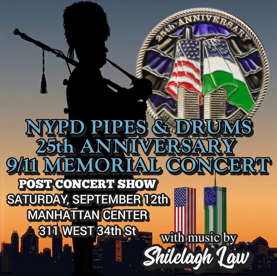 NYPD Pipes & Drums 25th Anniversary Memorial Post Concert Show