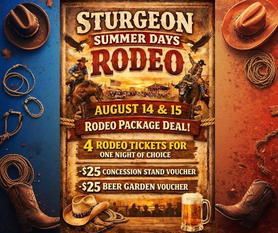 Sturgeon Missouri Rodeo!
