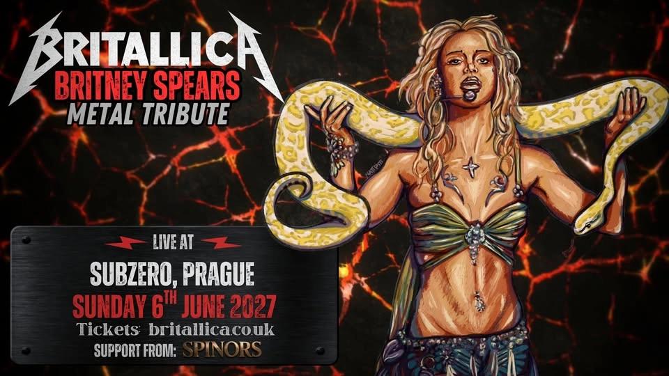 Britallica (Britney Spears Metal Tribute) + Spinors at Subzero, Prague